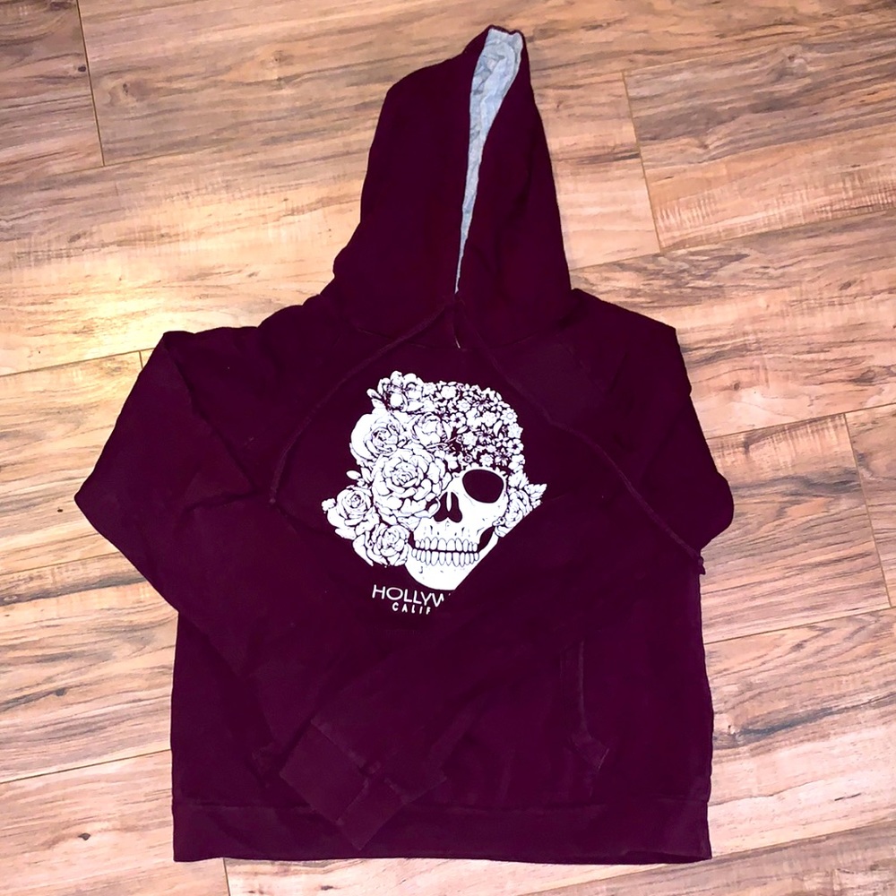 Maroon Pull Over Sweatshirt